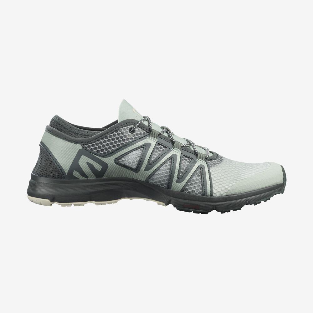 Salomon Israel CROSSAMPHIBIAN SWIFT 2 - Mens Hiking Shoes - Gray (XSUO-82596)